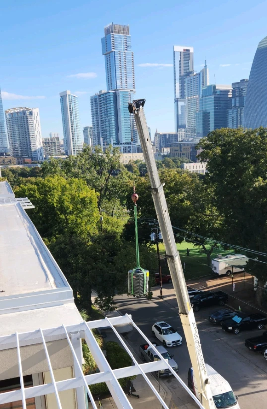 Crane equipment lift